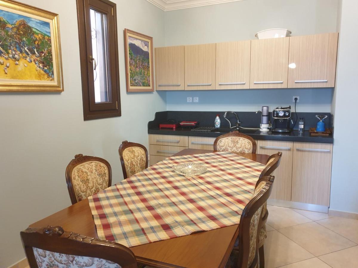 Apartment In Anakasia Overlooking โวโลส ภายนอก รูปภาพ